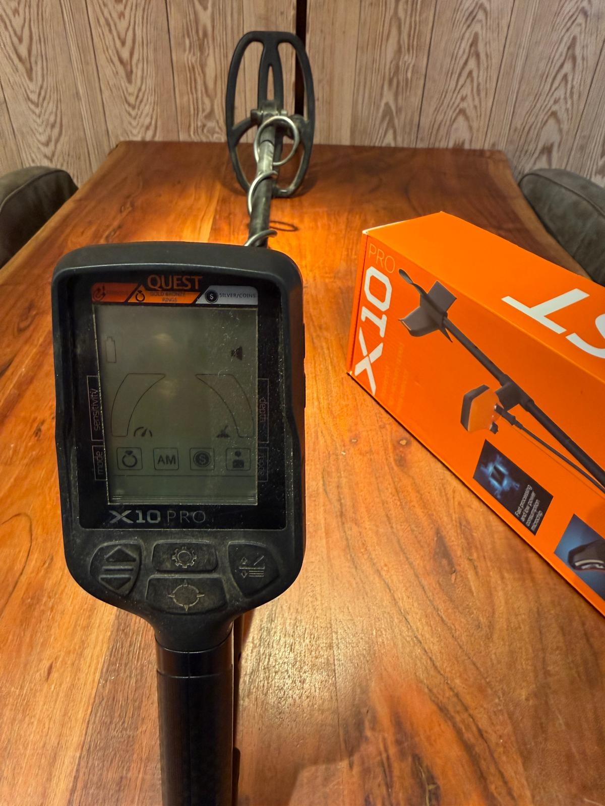 Gebruikte Metaaldetectors Occ 4: Quest X10 PRO