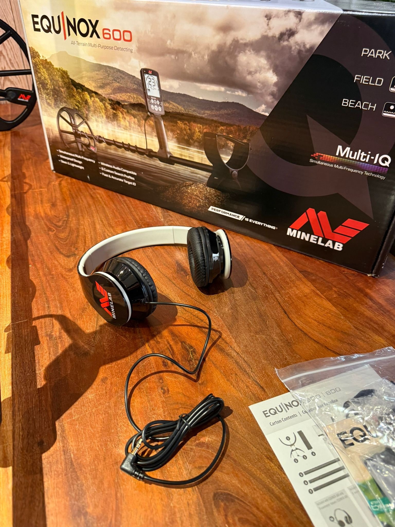 Gebruikte Metaaldetectors Occ 35: Minelab Equinox 600