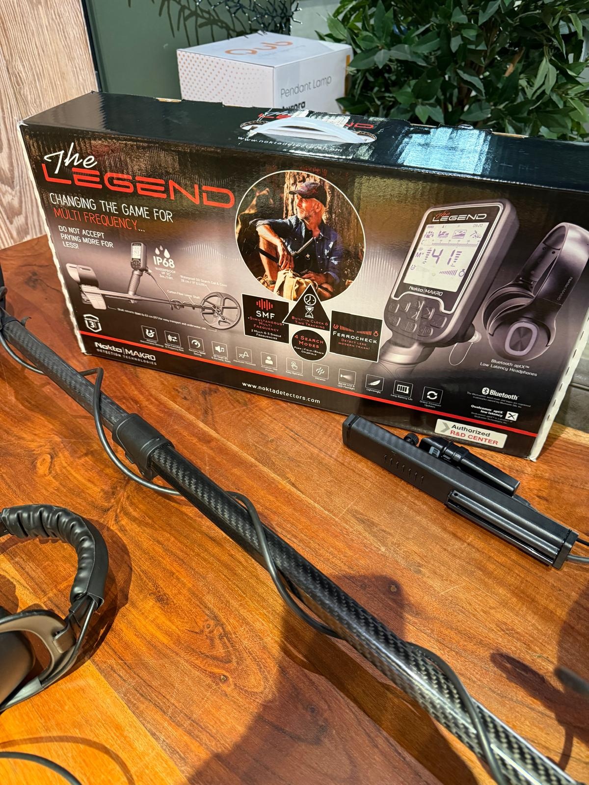 Gebruikte Metaaldetectors Occ 8: Nokta The Legend PRO – Mega Compleet Pakket (ZGAN)