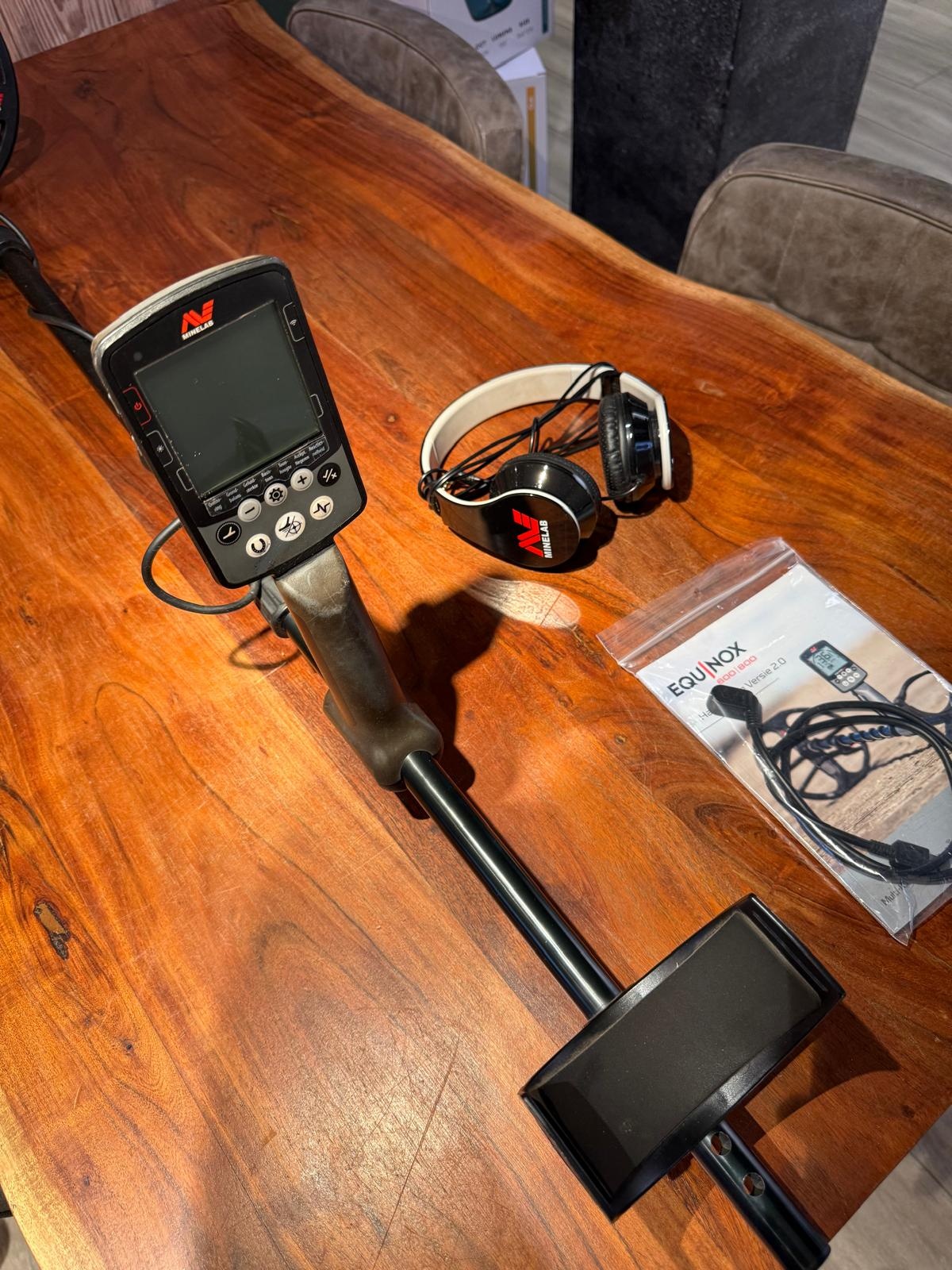 Gebruikte Metaaldetectors Occ 25: Minelab Equinox 600