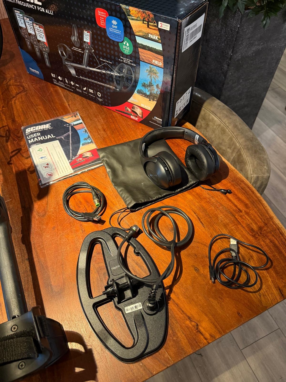 Gebruikte Metaaldetectors Occ41: Nokta Tripple Score