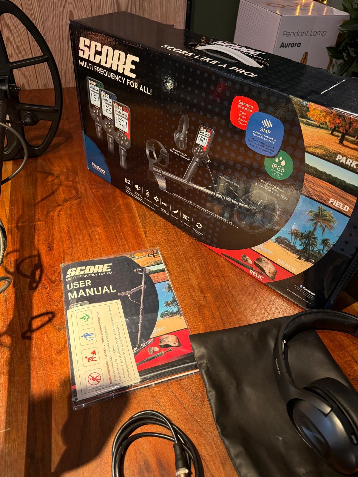 Gebruikte Metaaldetectors Occ41: Nokta Tripple Score