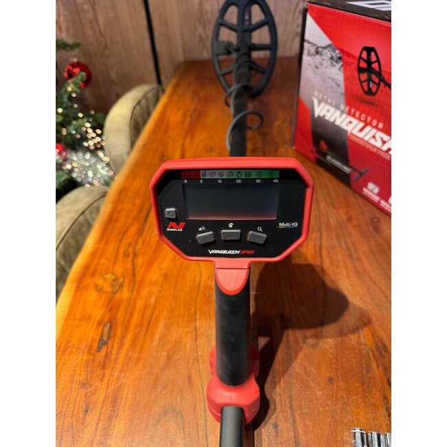 Gebruikte Metaaldetectors Occ 21:  Minelab Vanquish 340