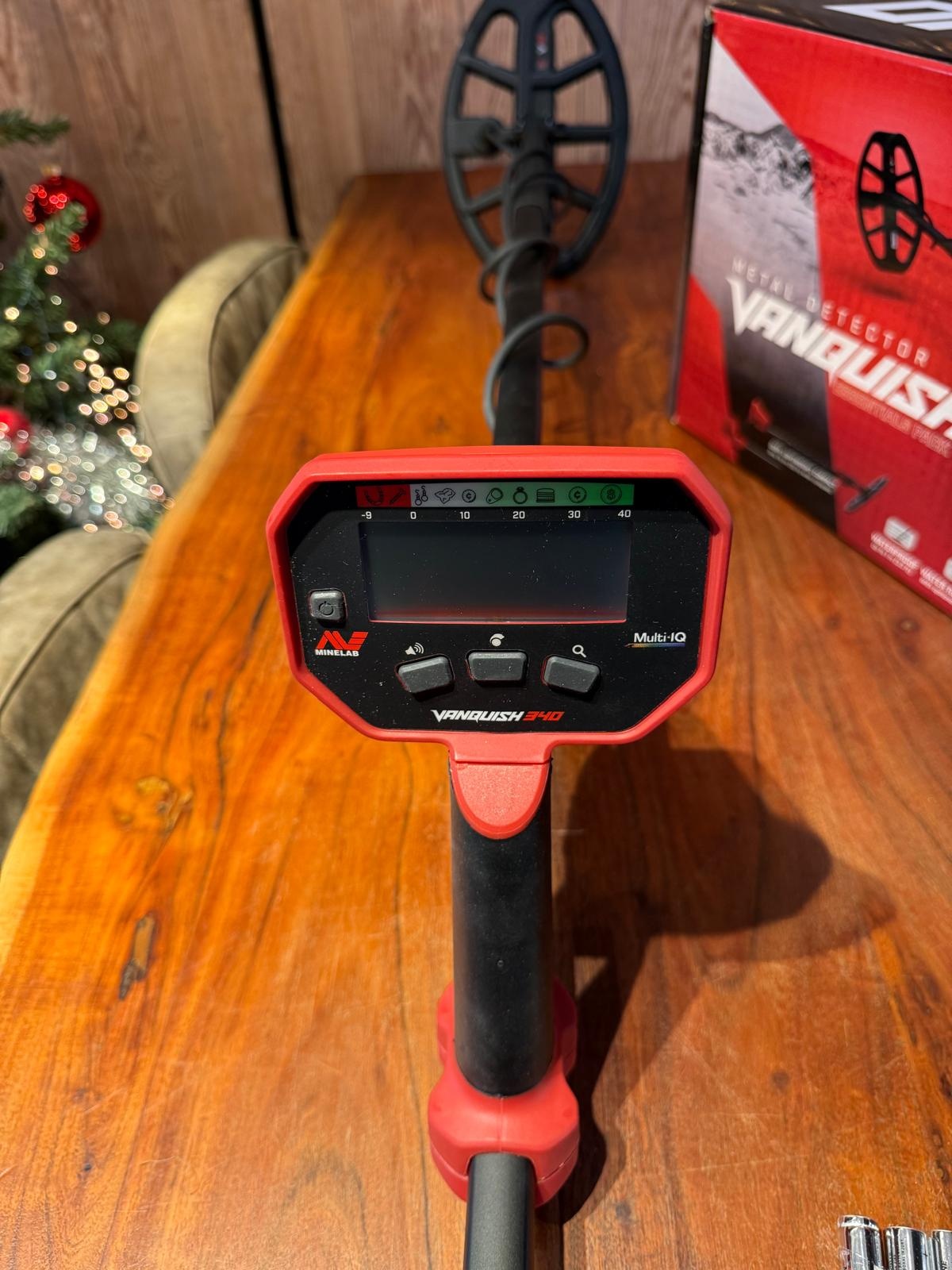 Gebruikte Metaaldetectors Occ 21:  Minelab Vanquish 340