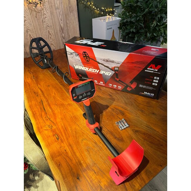 Gebruikte Metaaldetectors Occ 21:  Minelab Vanquish 340