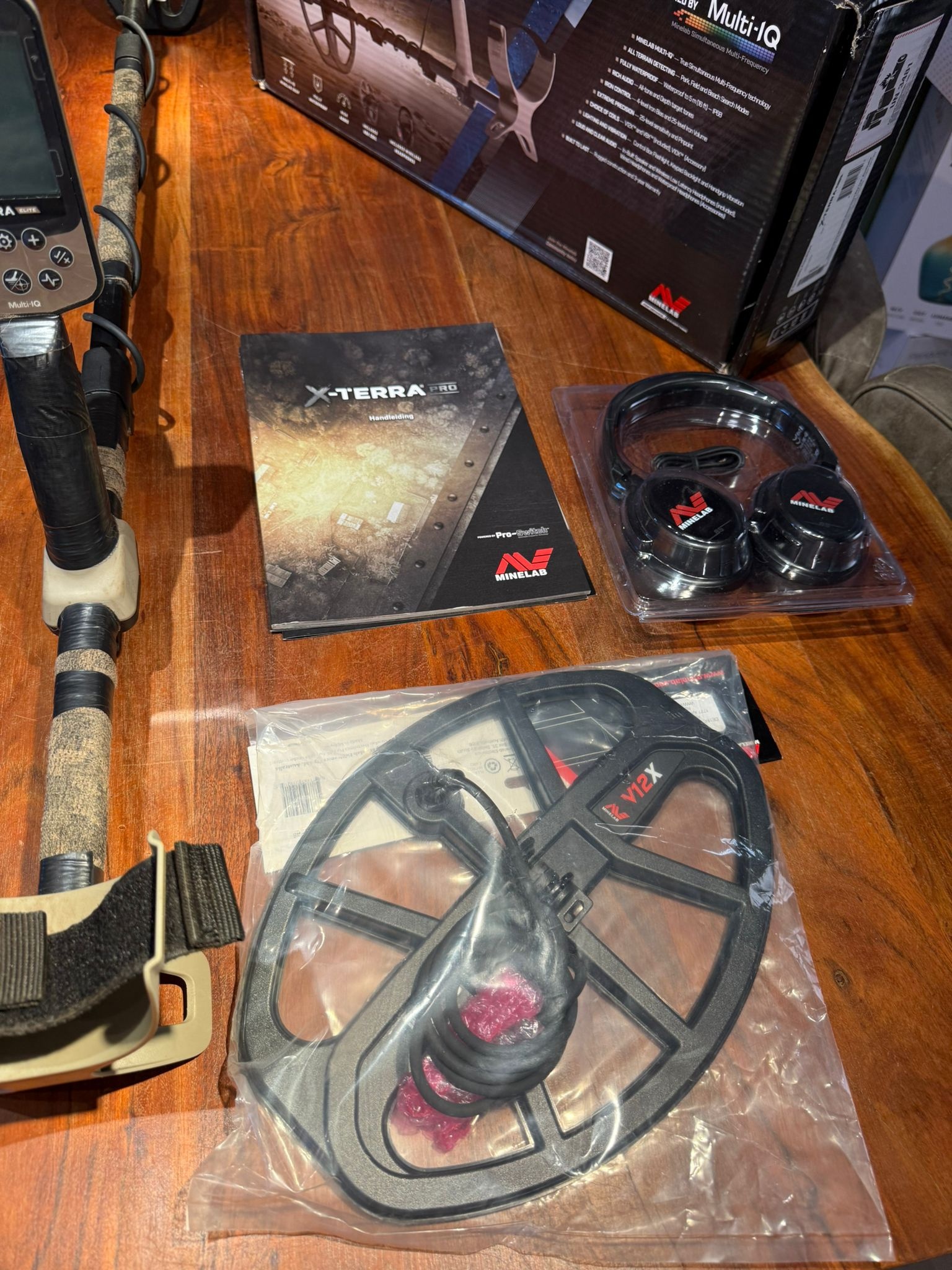 Gebruikte Metaaldetectors Occ 8: Minelab X Terra Elite expedition pack