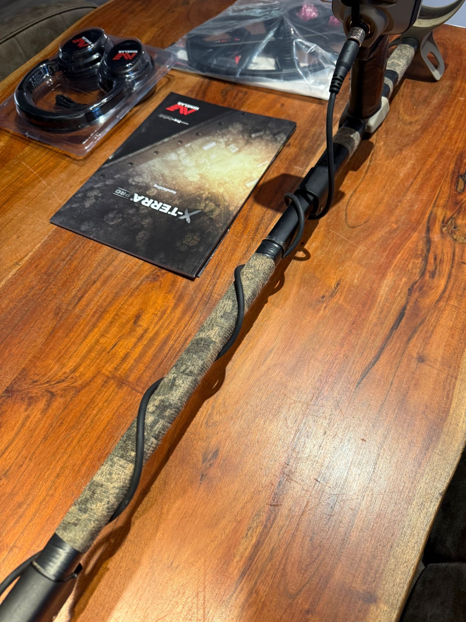 Gebruikte Metaaldetectors Occ 8: Minelab X Terra Elite expedition pack