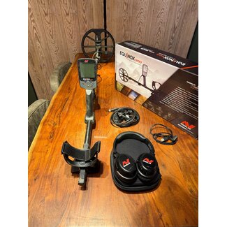 Gebruikte Metaaldetectors Occ 13:Minelab Equinox 900