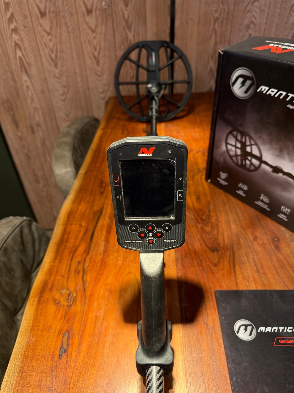Gebruikte Metaaldetectors Occ 47:Minelab Manticore