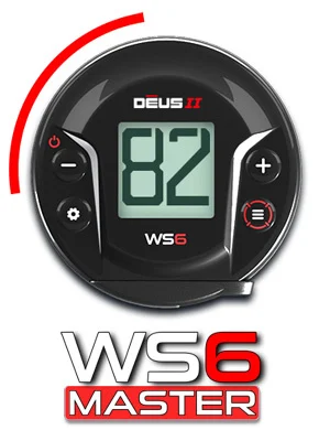 XP Metaaldetectors XP Deus 2 WS6 Master metal detector with 28 cm FMF search coil and WSA 2 XL headphones