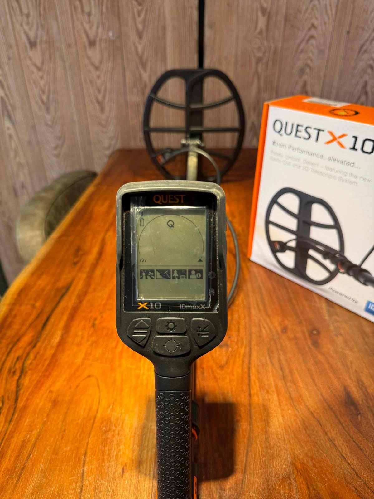 Gebruikte Metaaldetectors Occ 11: Quest X10 IDmaxx