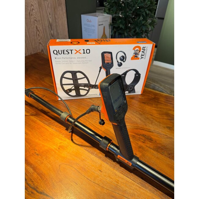 Gebruikte Metaaldetectors Occ 11: Quest X10 IDmaxx