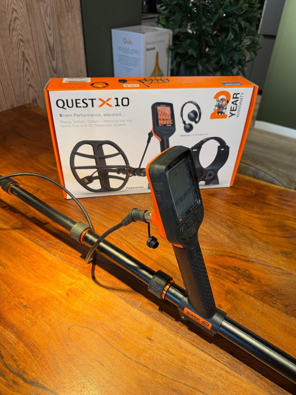 Gebruikte Metaaldetectors Occ 11: Quest X10 IDmaxx