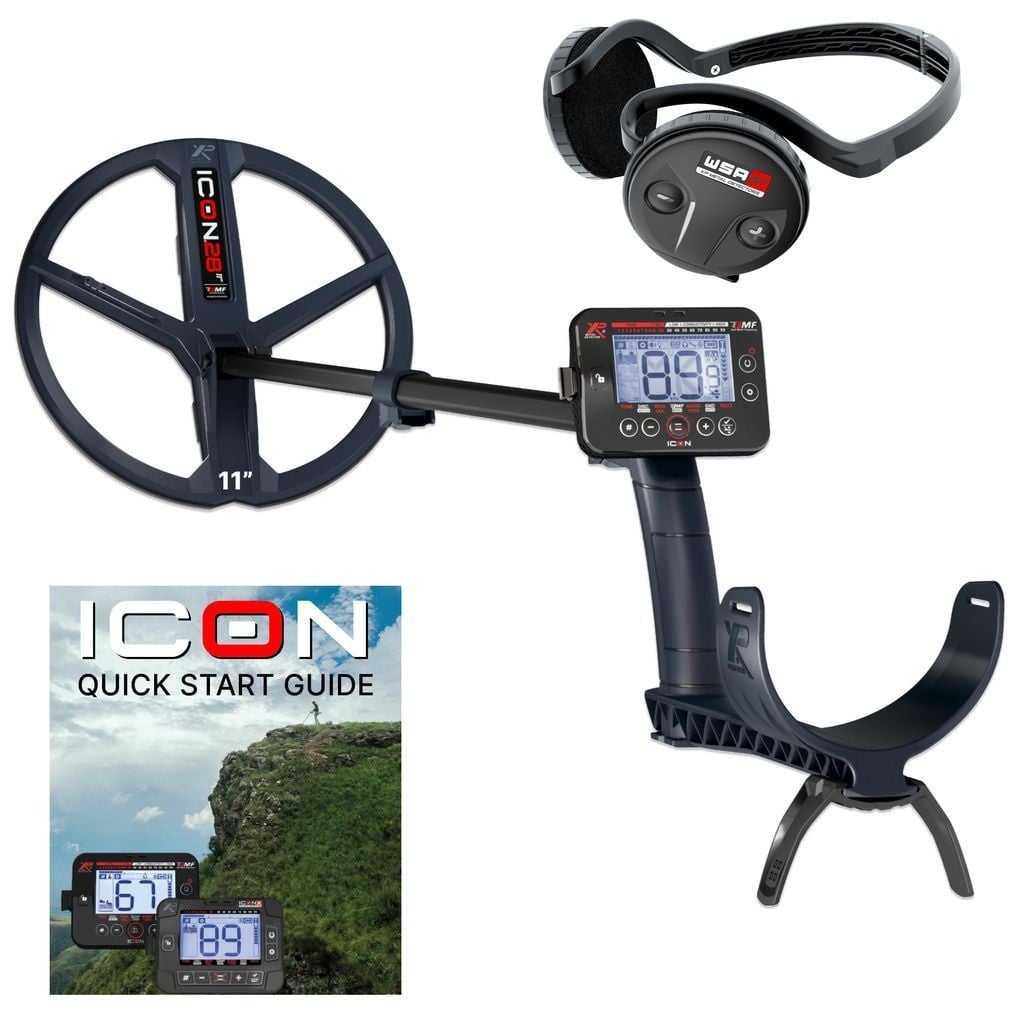 XP ICON Metaaldetector met WSA ST Hoofdtelefoon