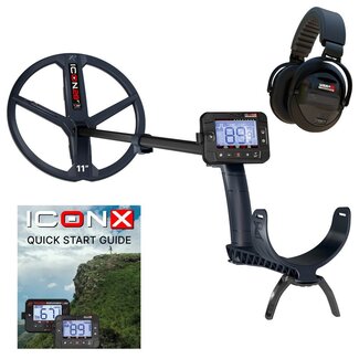 XP Metaaldetectors XP ICON X Metal Detector with WSA XL ST Headphones