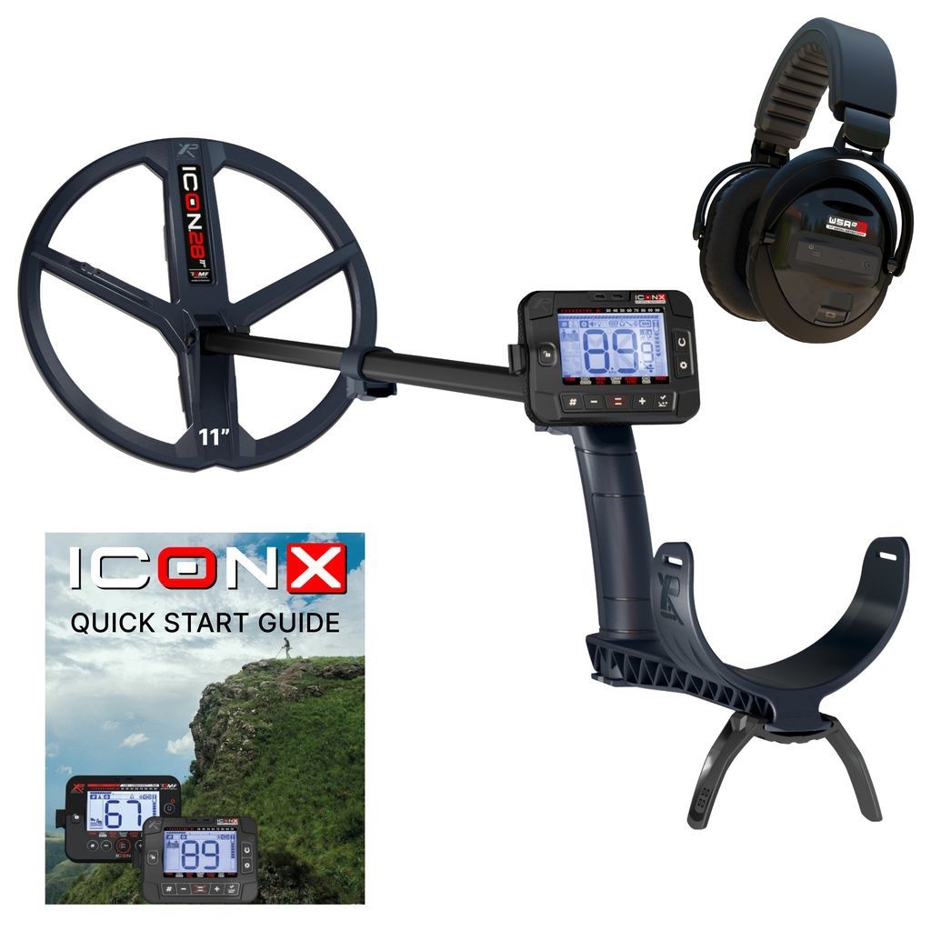 XP Metaaldetectors XP ICON X metaaldetector met WSA XL ST hoofdtelefoon – over-ear, draadloos & waterdicht tot 5 meter