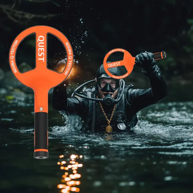 Quest Quest Scuba Tector 2 underwater metal detector Orange