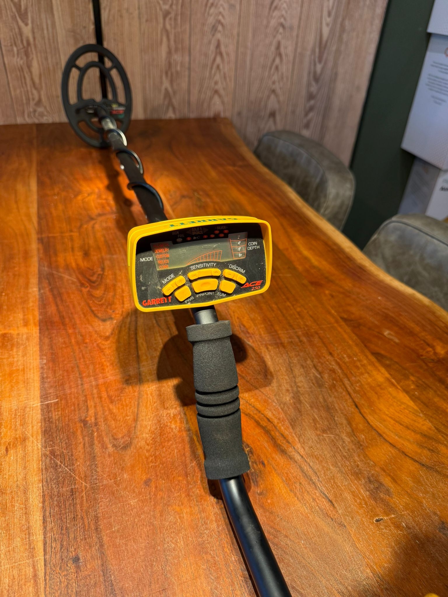 Gebruikte Metaaldetectors Occ 15: Garrett ACE 250