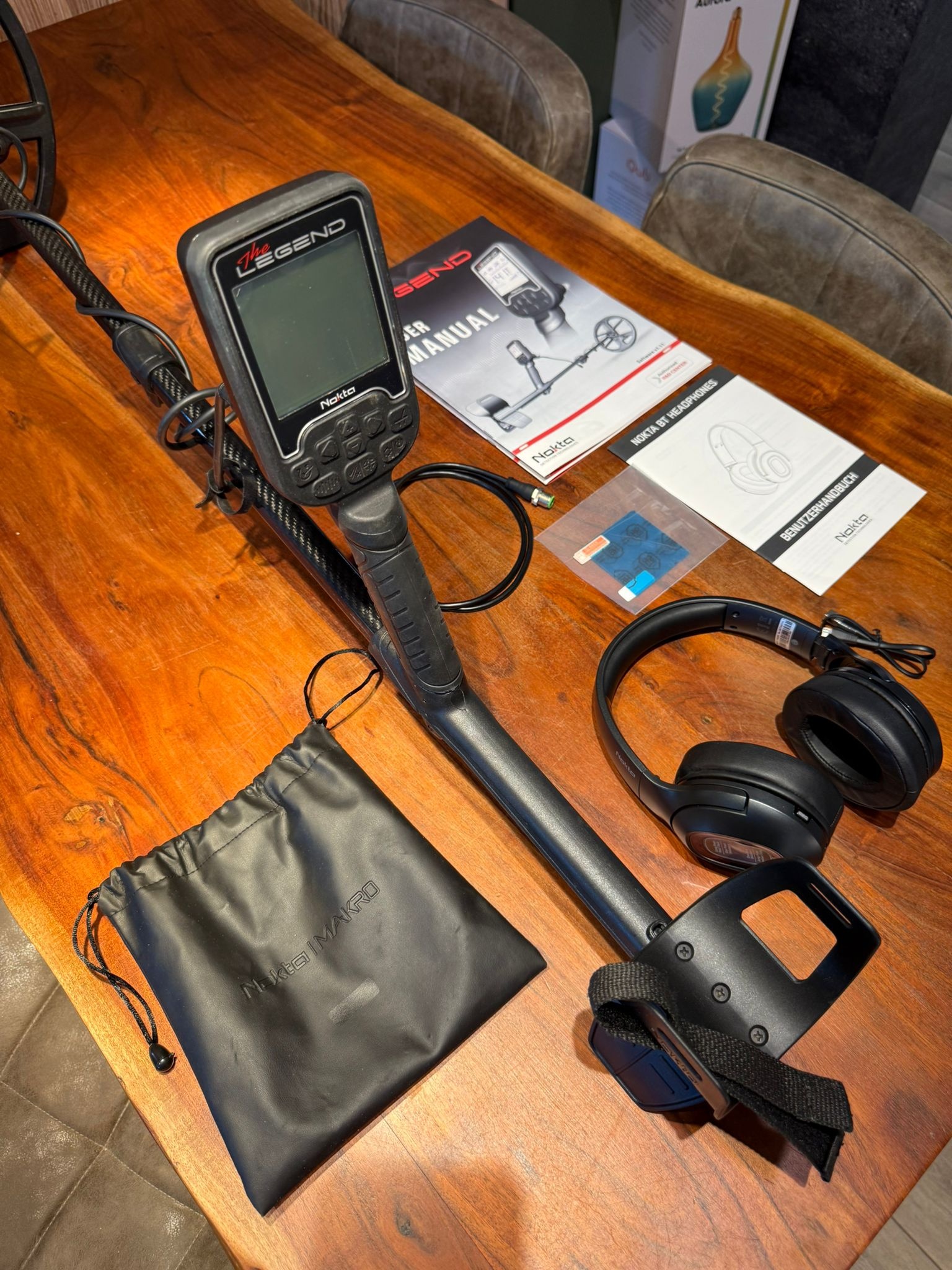 Gebruikte Metaaldetectors Occ 10: Nokta Legend met WHP