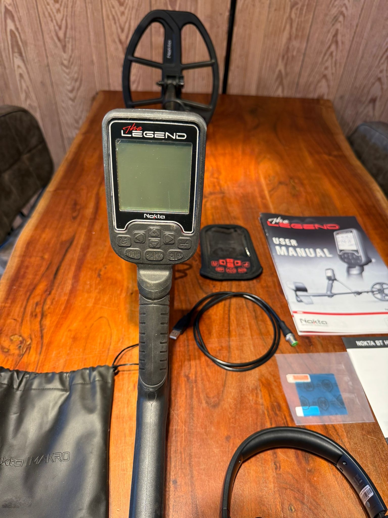 Gebruikte Metaaldetectors Occ 10: Nokta Legend met WHP