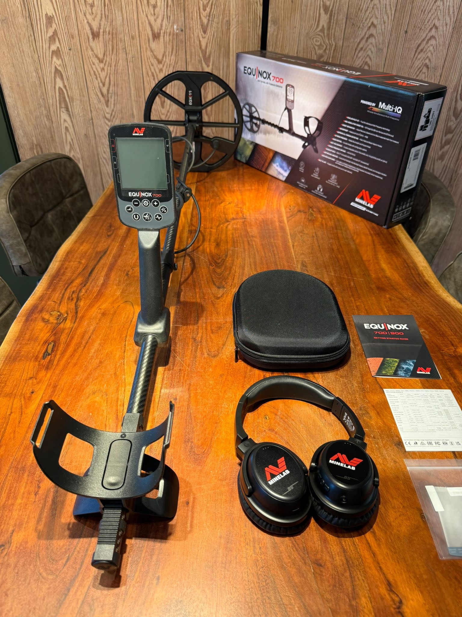 Gebruikte Metaaldetectors Occ 20: Minelab Equinox 700
