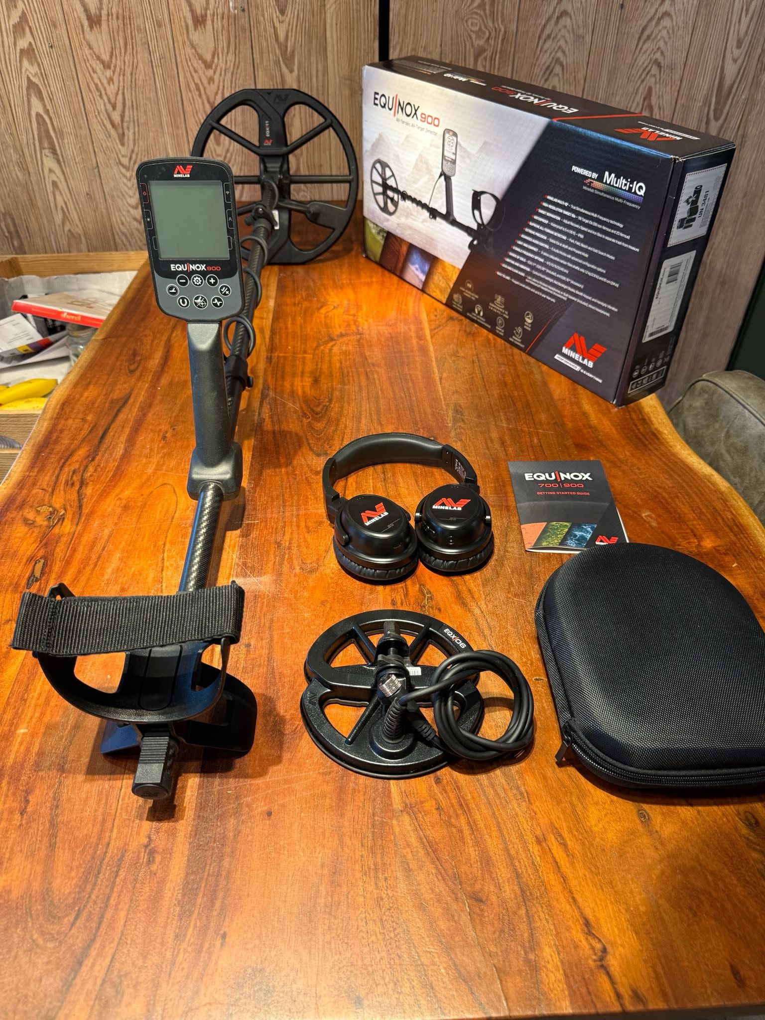 Gebruikte Metaaldetectors Occ 22: Minelab Equinox 900