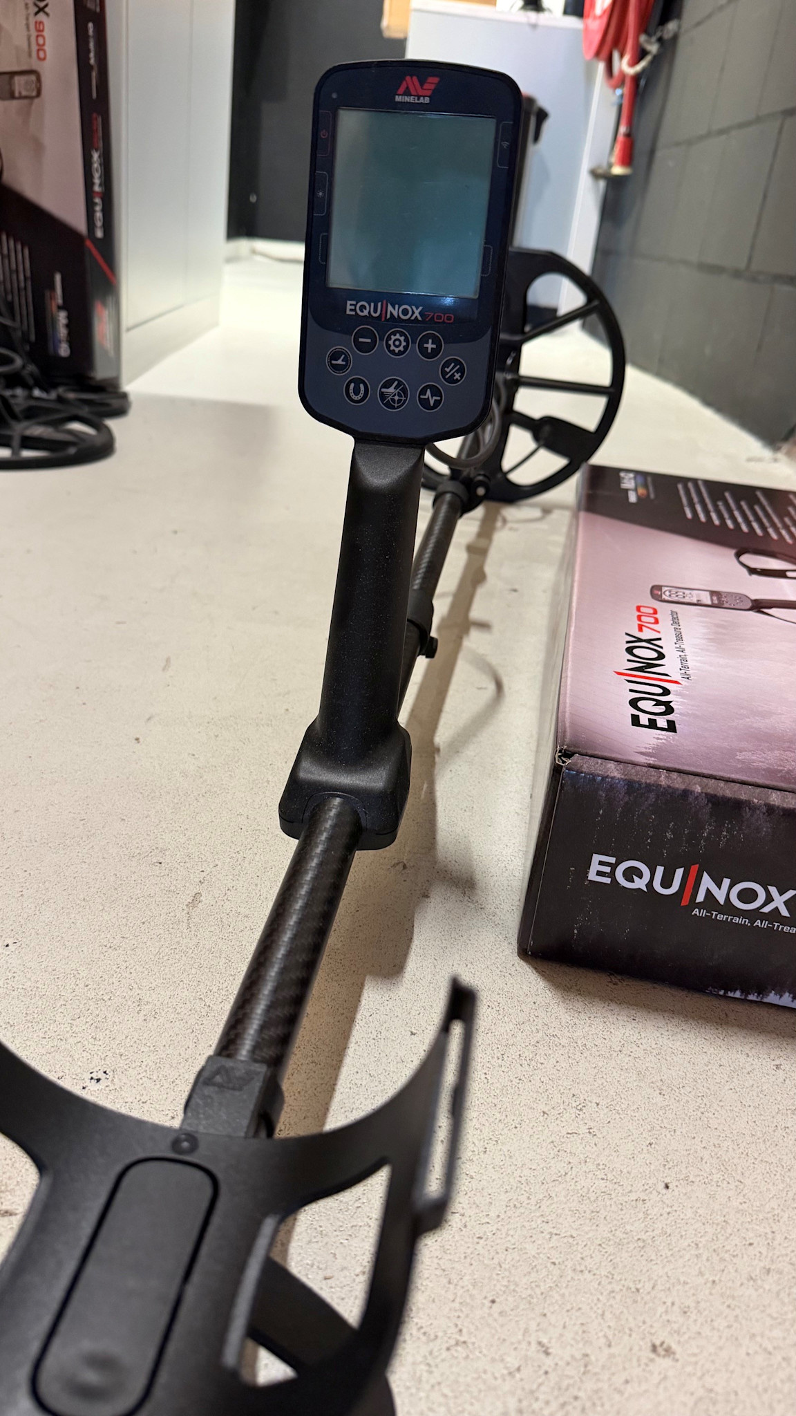 Gebruikte Metaaldetectors Occ 2:Minelab Equinox 700