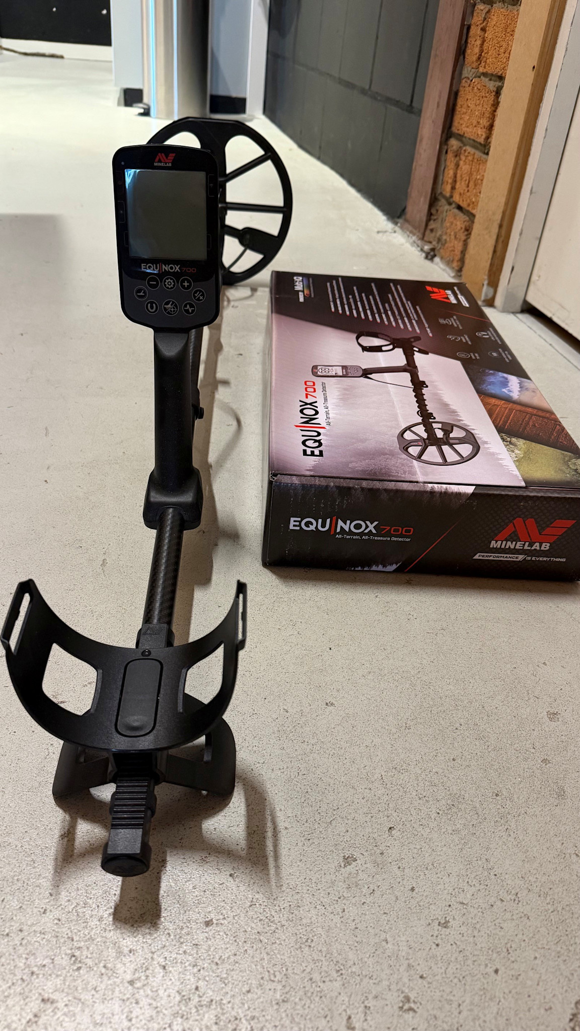 Gebruikte Metaaldetectors Occ 2:Minelab Equinox 700