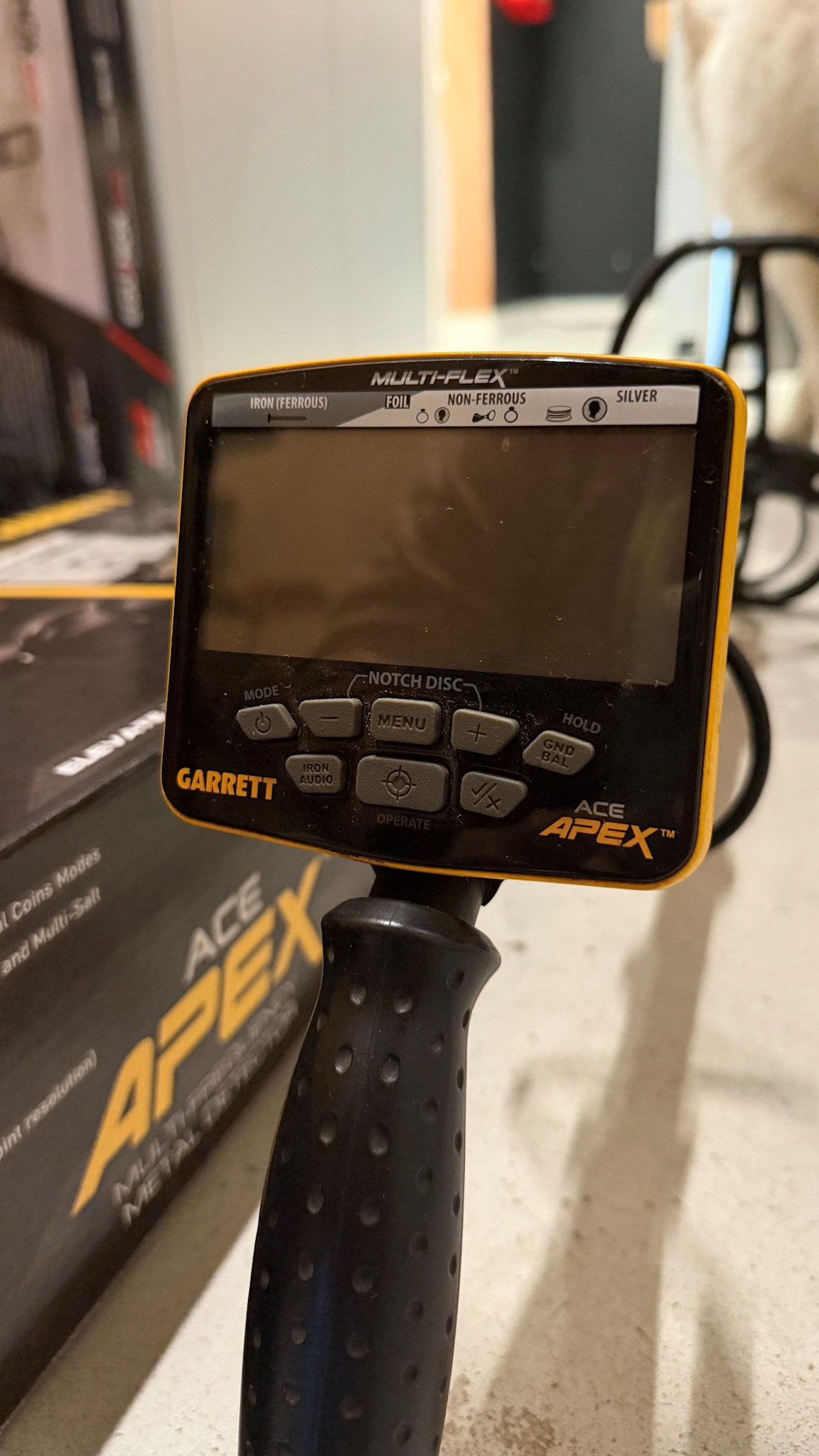 Gebruikte Metaaldetectors Occ 3: Garrett Apex