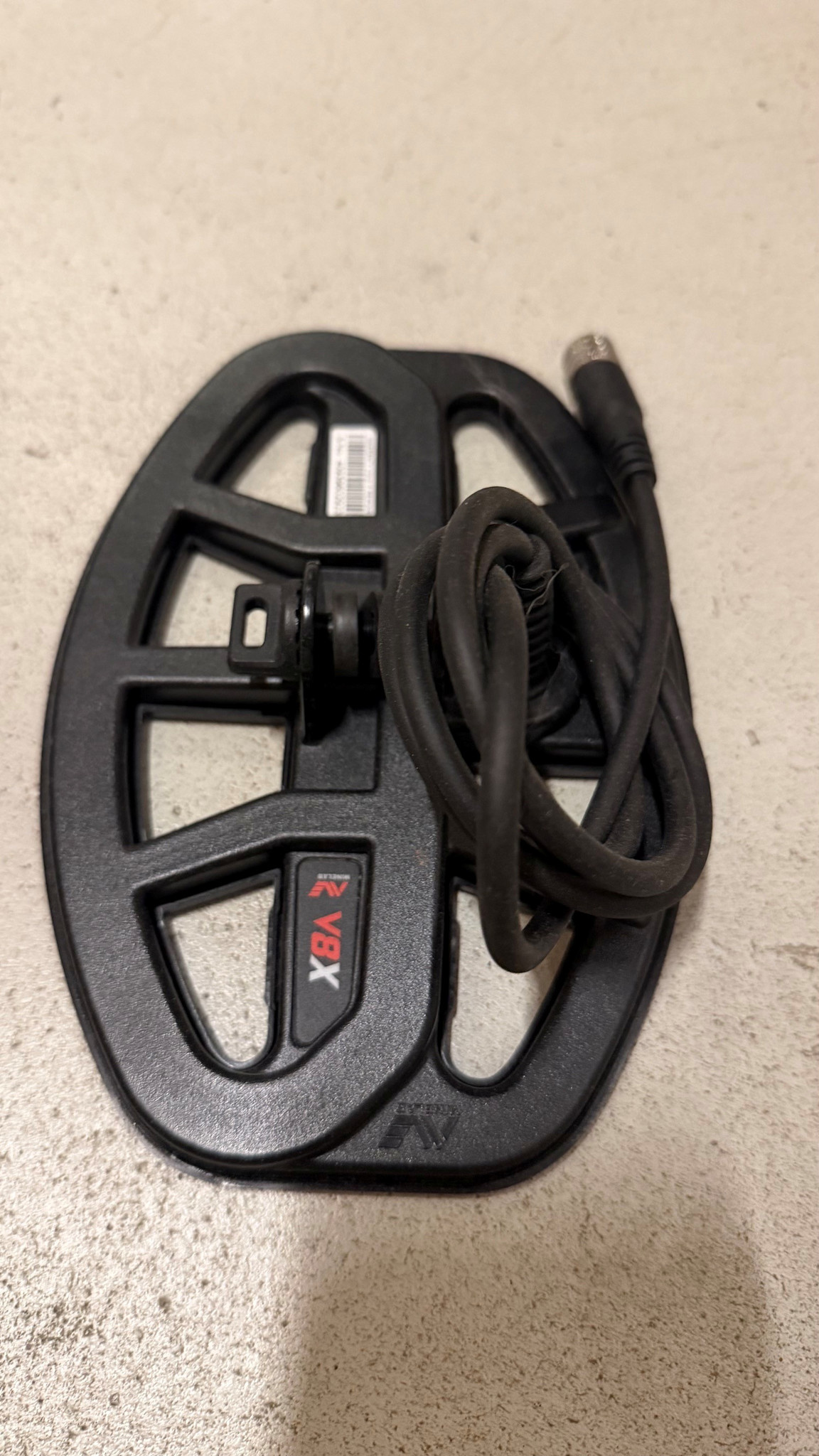 Gebruikte Metaaldetectors Occ 05: Minelab zoekschijf V8X