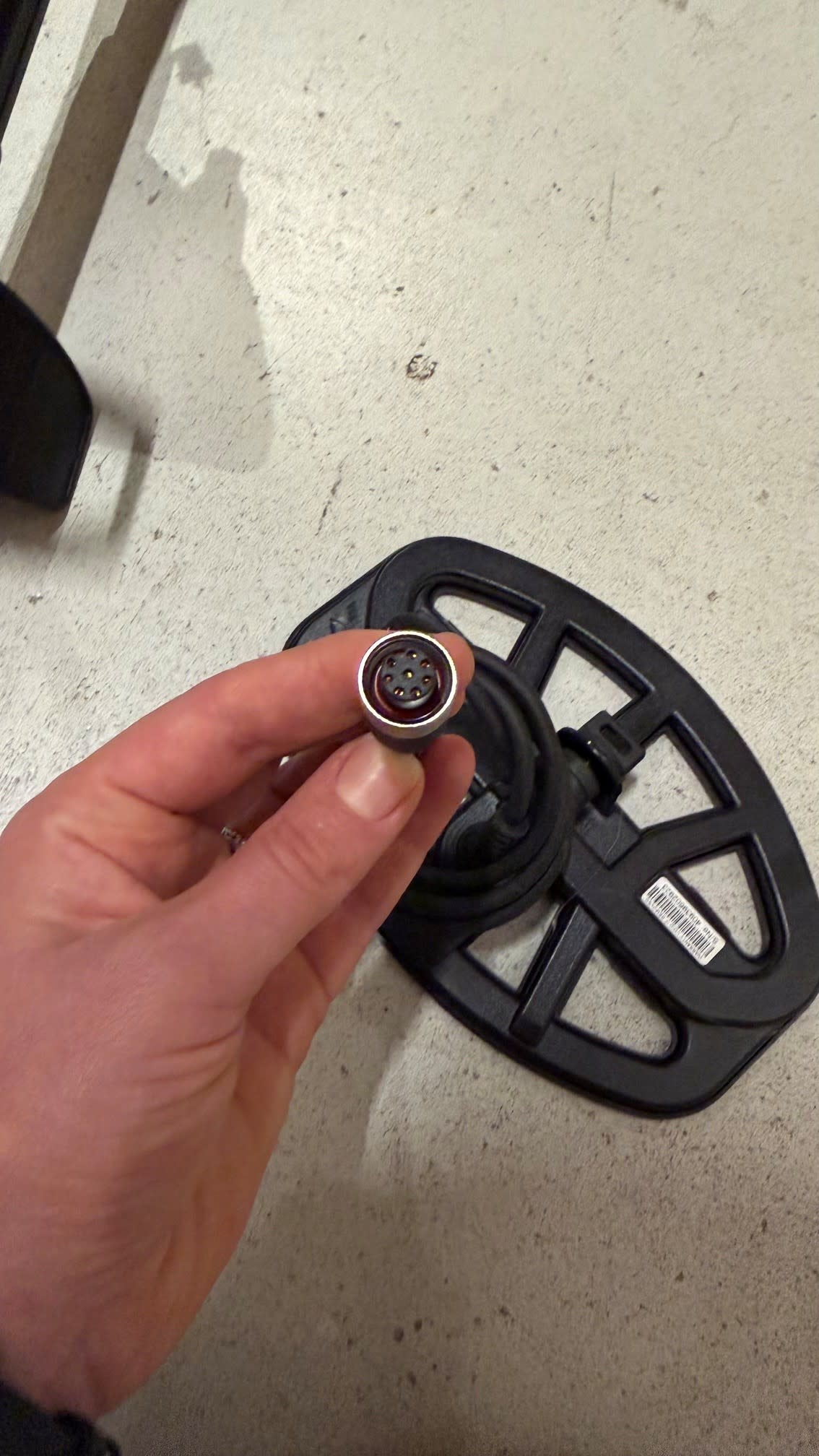 Gebruikte Metaaldetectors Occ 05: Minelab zoekschijf V8X