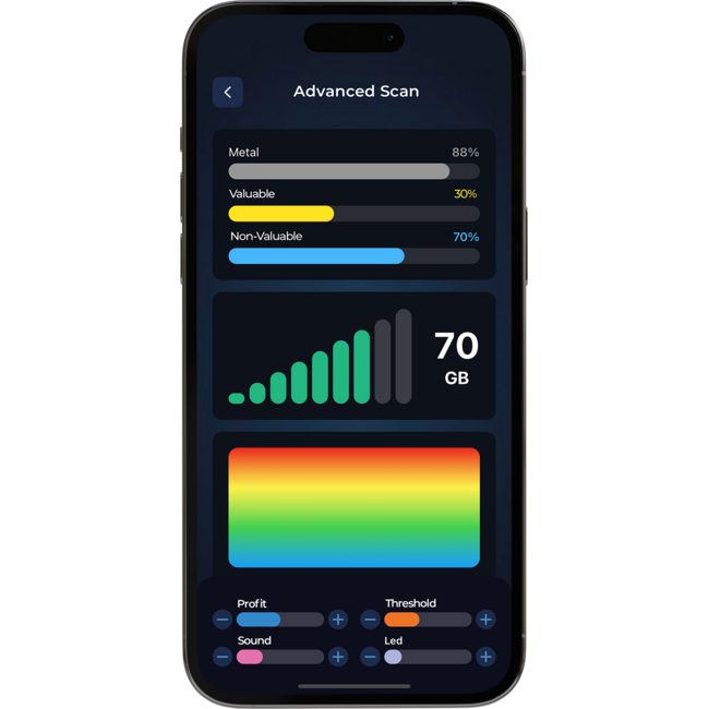 Groundtech GR-4 3D Bodemscanner met kleurenscherm en G-Portal-app