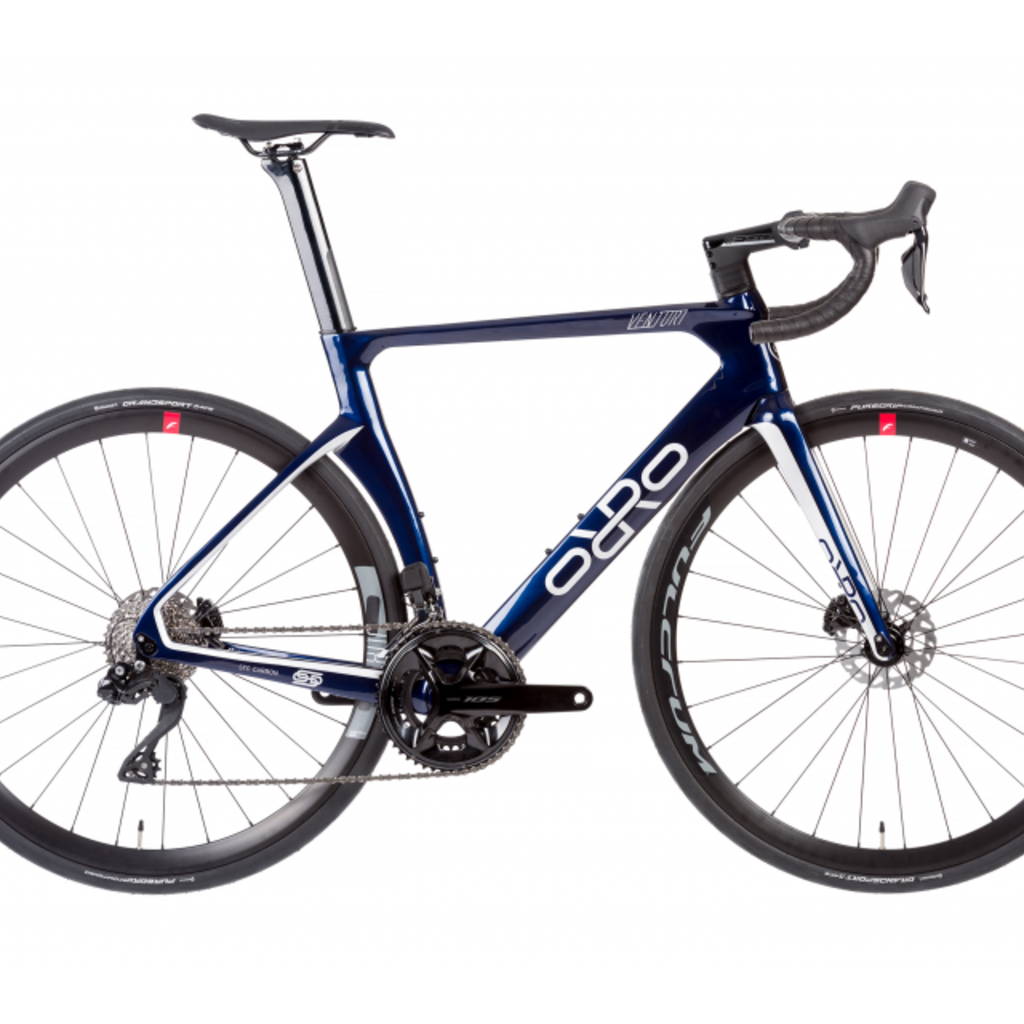 Orro Venturi STC 105 Di2 Large Blue Sliver 73Degrees Bicycle