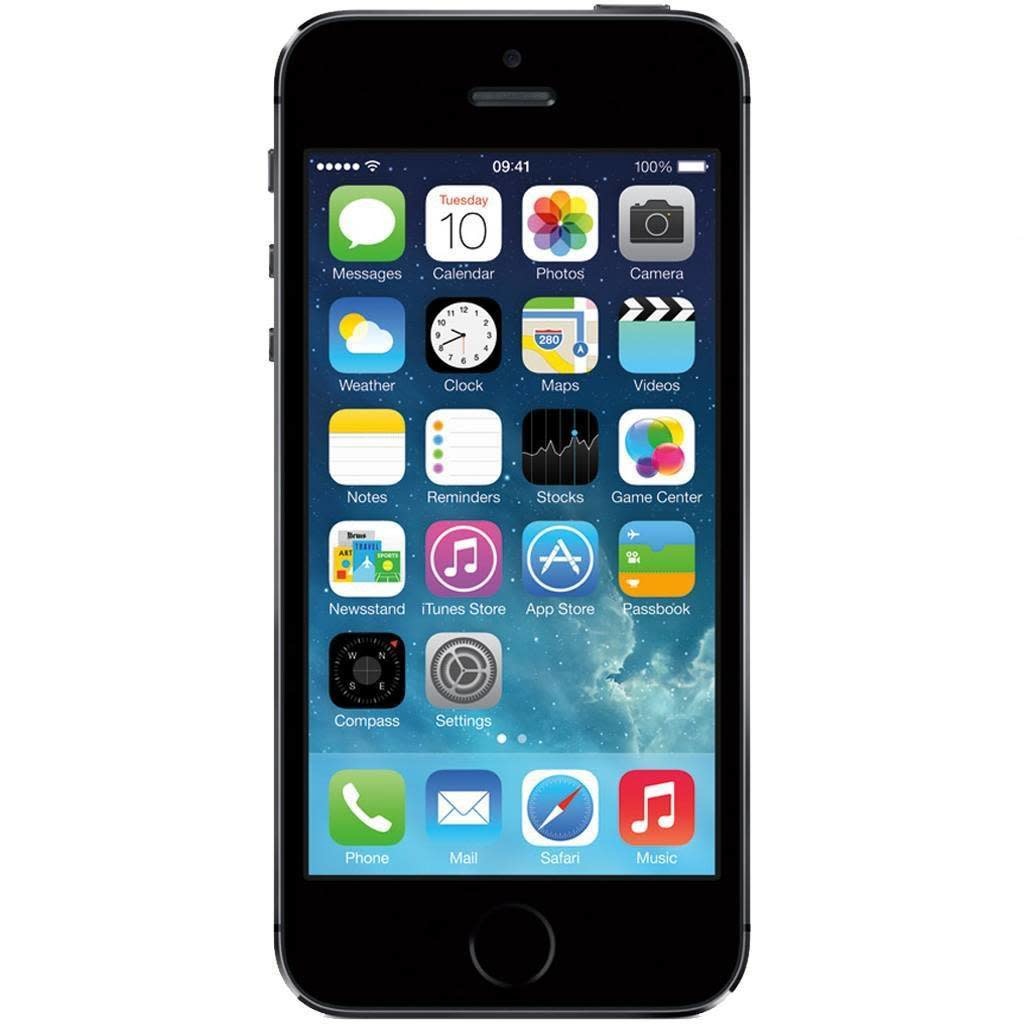 Refurbished iPhone 5S Zwart - 2 jaar garantie en nieuwe accuâ — - ION Store