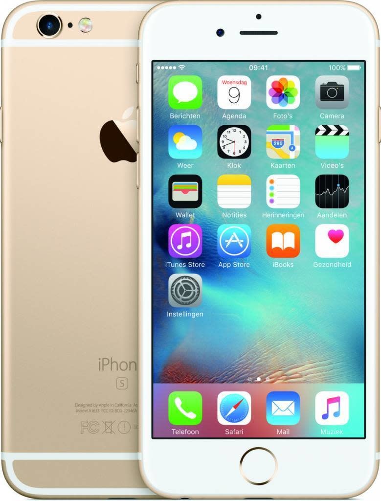 Refurbished iPhone 6S 128GB Goud - Gecontroleerd 79 puntenâ — - ION Store