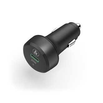 HAMA HAMA Autolader, 20W, 1 x USB-C, Zwart