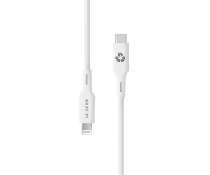 Le Cord Lightning-naar-USB-C, , Wit, Made of recycled plastics - ION  Store