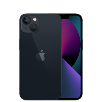iPhone 13, Middernacht, 128GB, A Grade