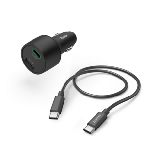 HAMA HAMA Autolader set , 32W, USB-C - USB-C