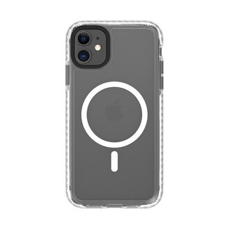NovaNL NovaNL iPhone 11 Hoes Prismatic Magsafe - Wit