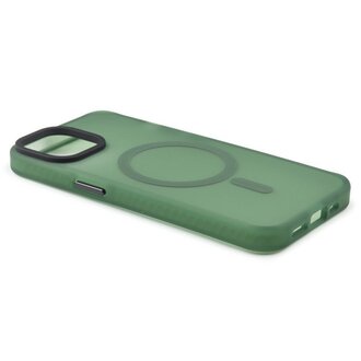 NovaNL NovaNL iPhone 13 Hoes Prismatic Magsafe - Groen