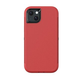 NovaNL NovaNL iPhone 15 hoes (Rugged Guard) Rood 5.0