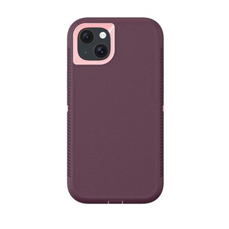NovaNL NovaNL iPhone 15 hoes (Rugged Guard) Paars 5.0