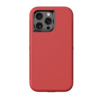 NovaNL NovaNL iPhone 15 Pro hoes (Rugged Guard) Rood 5.0