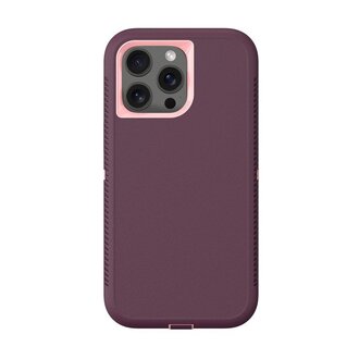 NovaNL NovaNL iPhone 15 Pro hoes (Rugged Guard) Paars 5.0