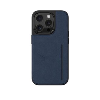 NovaNL NovaNL iPhone 15 Pro hoes (Wallet Guard) Blauw