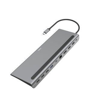 HAMA HAMA USB-C-hub, 10-poorts, Connect2Mac