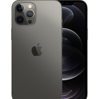 iPhone 12 Pro Max, Zwart, 128GB, A Grade, No Face - ID