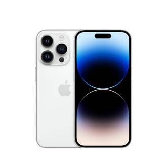 iPhone 14 Pro, Zilver, 128GB, A Grade, Marge