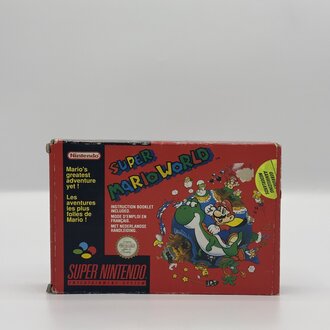 Super Mario World [Red Box] - UKV - Super Nintendo